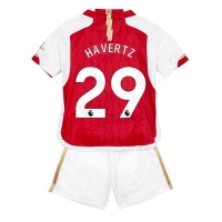 Camiseta Arsenal Kai Havertz #29 Primera Equipación Replica 2023-24 para niños mangas cortas (+ Pantalones cortos)